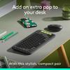 Logitech POP ICON COMBO Wireless Keyboard and Mouse Set Bluetooth Dual Mode Connection Light Sound Office Custom Button