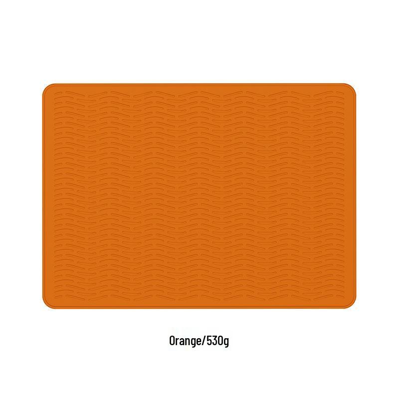 Silicone Non-slip Heat-Resistant Stove Mat - Draining & Anti-scald Placemat for Kitchen and Dining Table.
