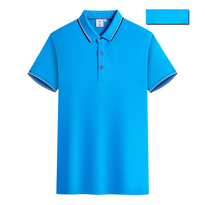 Футболка с коротким рукавом, мужская рубашка поло, простая футболка, летние лацканы с половиной рукавом, однотонный топ, тонкая мужская футболка