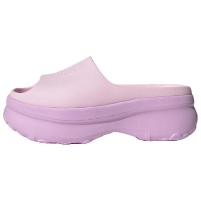 Adifom Stan Smith Slide Фиолетовые женские кроссовки Cloud-White Grey-Two Core-Black JI2613