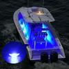 10PCS Marine Blue Courtesy Lights For Boats Step Lights Stair Light Accent Utility Lighting Cabin Deck Flush Mounted