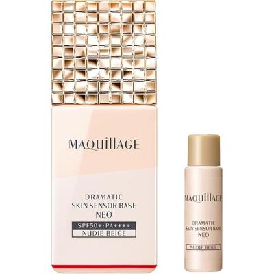 МАКИЯЖ Dramatic Skin Sensor Base NEO Nudie Beige(Увеличенный объемный набор)25 мл+8 мл Дополнительно | SPF50+ PA++++