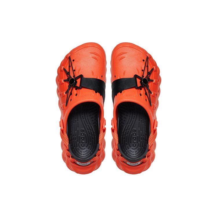 Crocs Классические кроксы Overpuff Lava Унисекс 210004-84J