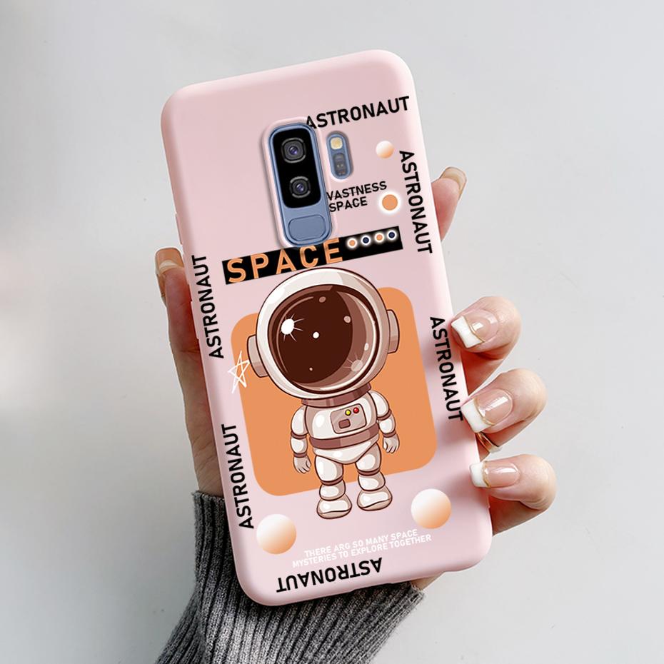 Силиконовая задняя крышка для Coque Samsung Galaxy S9 Plus Милый кролик панда Защитный мягкий чехол для телефона SamsungS9 S9Plus Funda Capas