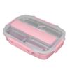 1.2L Leakproof Lunch Box 304 Stainless Steel Food Storage Container Insulated Lunch Box  For Travel