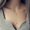 Women Fashion Adjustable Pendant Necklace Collarbone Chain Jewelry