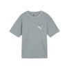 Pocket Tee 2.0 Solid Color Loose Casual Cotton Pocket Short Sleeve T-Shirt Unisex Tops Gray 683482-03