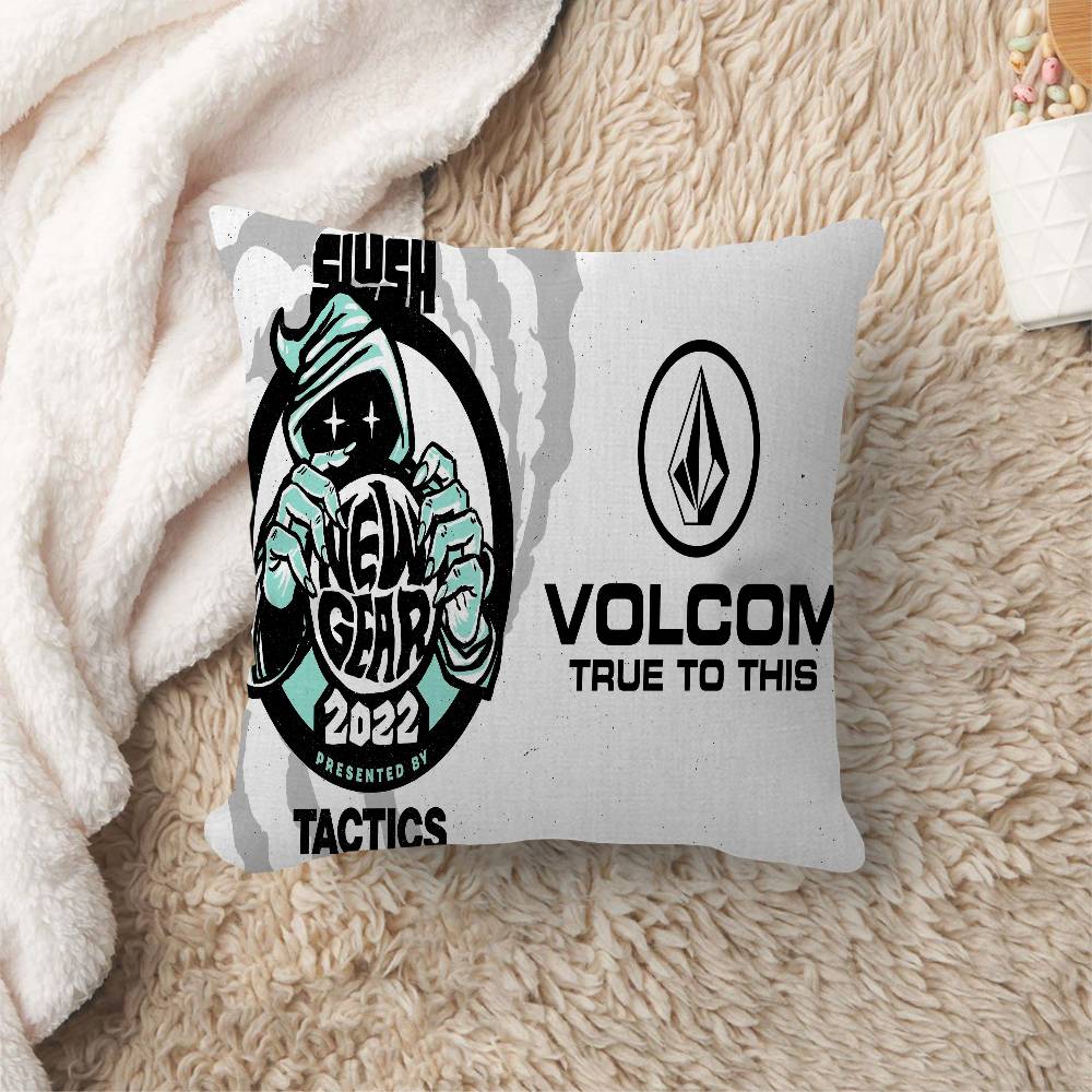 VVolcoms Pillow Gift Home Office Decoration Pillow Bedroom Sofa Car Cushion CoverPillow Case