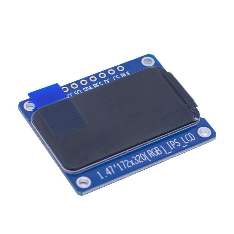 1,47-дюймовый TFT IPS HD дисплейный экран LCD модуль 172*320 Интерфейс SPI Драйвер ST7789 172X320 1,47" Цветной LCD