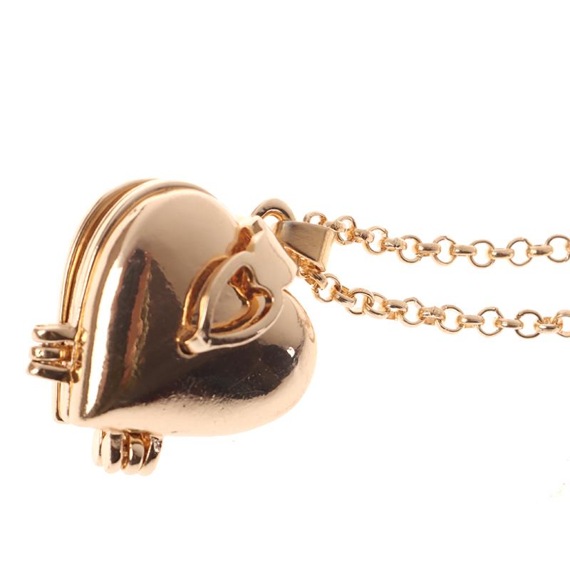 Ювелирные изделия своими руками, винтажное 4-слойное ожерелье-медальон в форме сердца с фотографией, открывающийся кулон