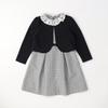 Comme Ca Ism Lace Collar Dress and Bolero Set Size 120cm (Sizes 110-130cm) 98-07OM03-205 Navy,