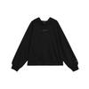 Solid Color Hooded Casual Quick-Dry Sweatshirt Women Tops Black FN5126-010
