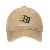 Windows  Geeks Nerd Mesh  Denim Cap Casual Baseball Caps Adjustable Hat Summer Unisex Baseball Hats