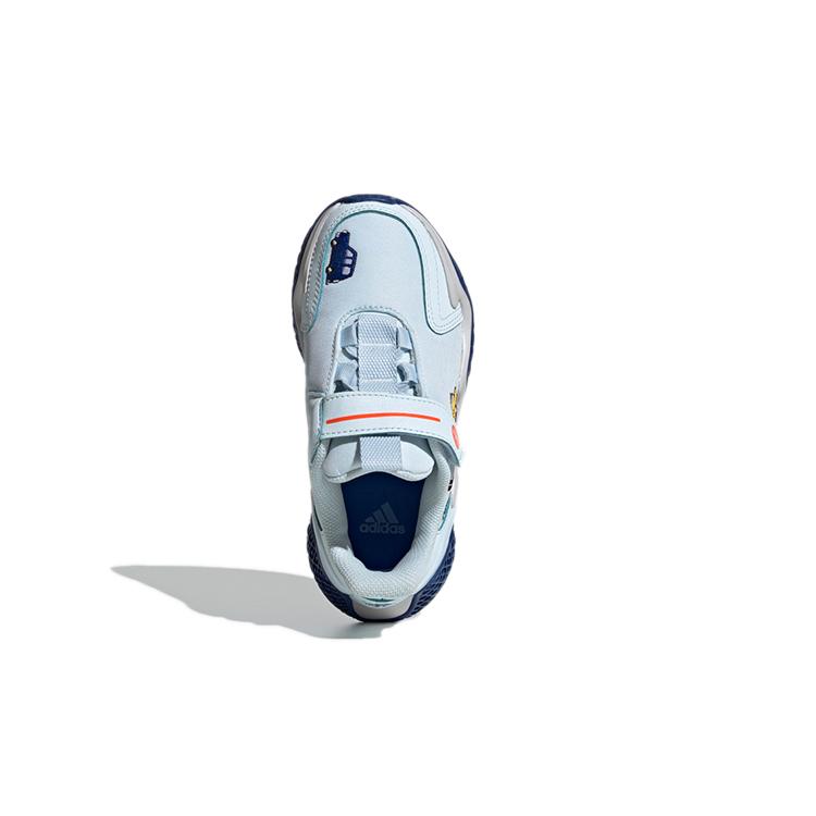 Cleofus x Adidas 4Uture Rnr El K Дышащие Низкие Беговые Кроссовки Синие Детские FW8034