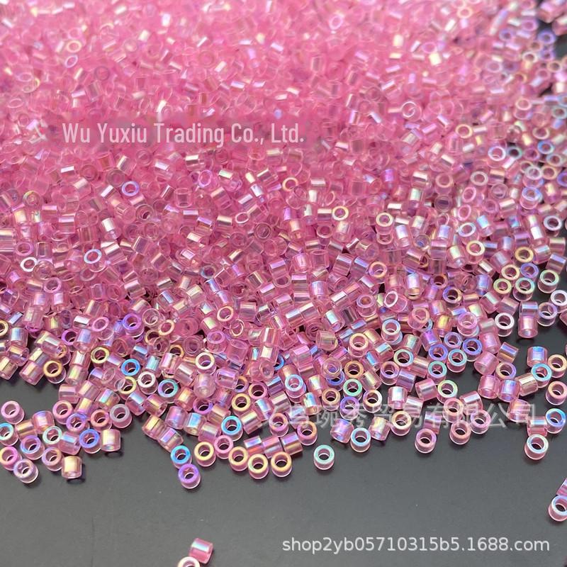 «1,6 мм прозрачные фантазийные старинные бусины для самодельных украшений с кисточками и вышивки»