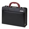Business Bag Polycarbonate Water Repellent B5 Storage 2way Dulles Bag Made In Japan [Foundation] Men's [IS-9017] (Black)