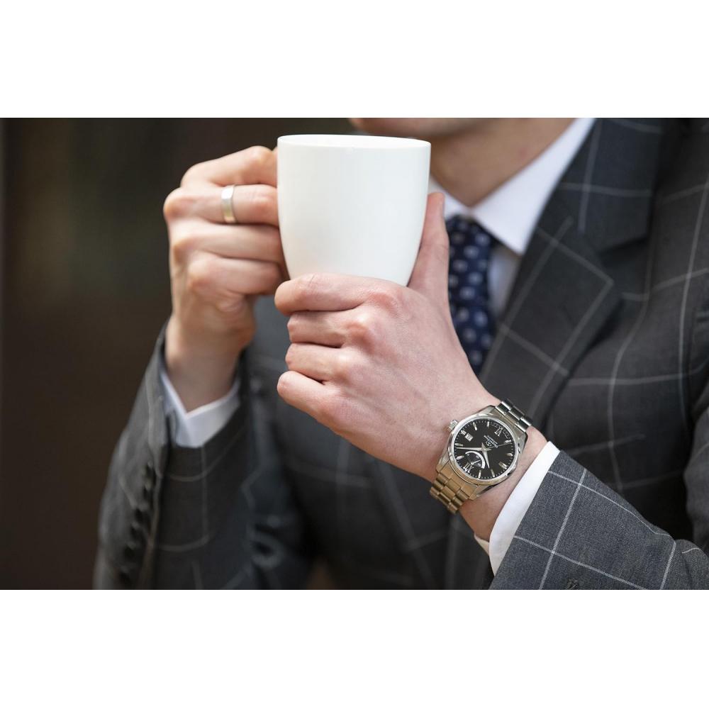 [ORIENT STAR] Автоматические часы, стандартные механические, сделаны в Японии, 2 года гарантии отечественного производителя, RK-AU0004B, мужские, черные