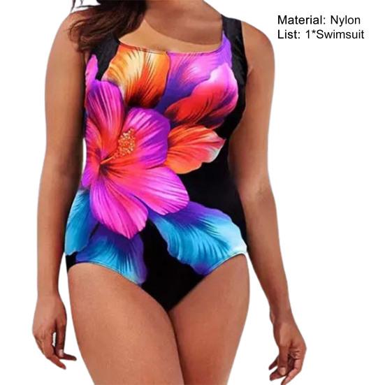 Популярный купальник с мягкой подкладкой и контролем живота, летняя пляжная одежда Woemn