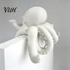 Unique Office Gadgets 3D Printed Octopus Figurine, Cute Marine Animal Sculpture for Trendy Gaming Setup Decor Computer Monitor Decor, Desk Shelf