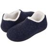 Fashion Shevalues Soft Bottom Fuzzy Shoes Women Plush Slippers Warm Indoor House Fur Slippers Non-Slip Rubber Sole Winter Cotton Shoes
