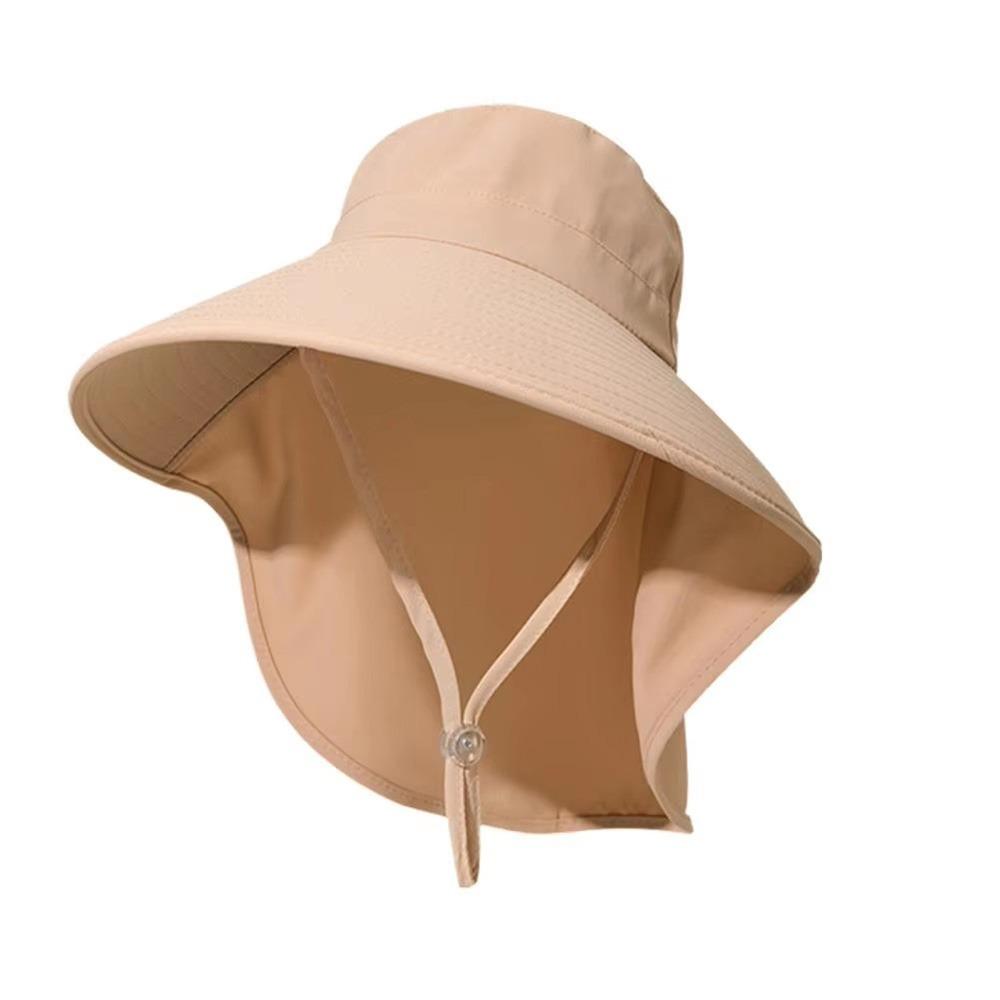 50+ UPF Sun Protection Hat Korean Style Women Bucket Hats Trendy Wide Brim Sun Hat  Safari Cap