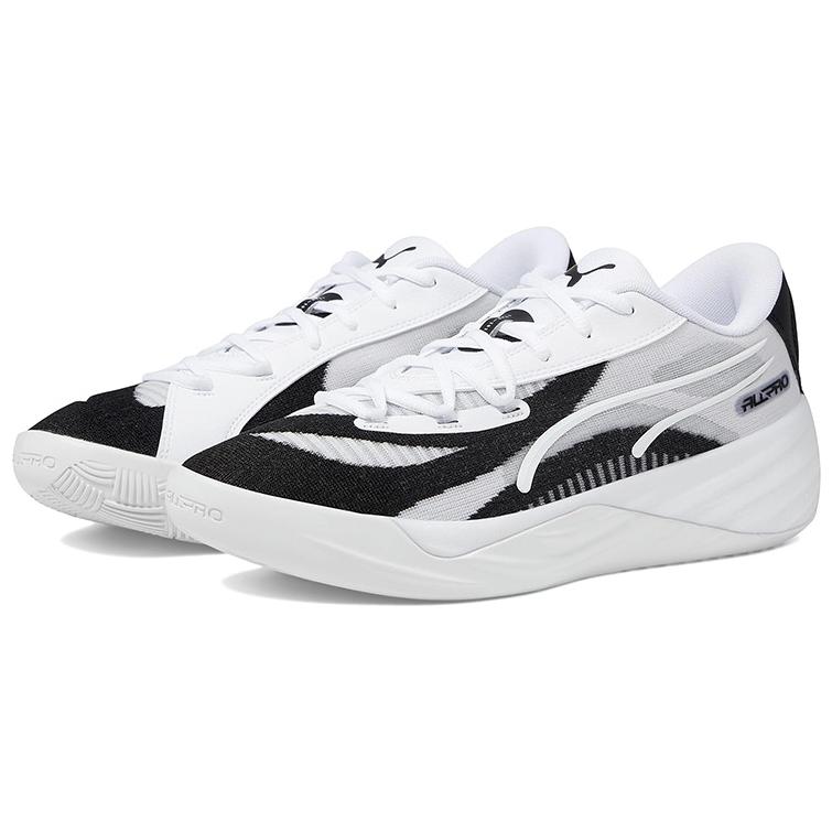 Puma All-Pro Nitro Team White Black Men Sneakers 379081-06