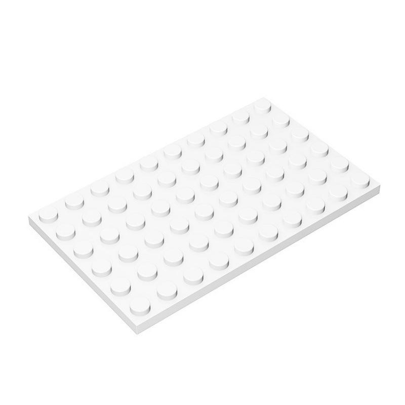 50 г Домашние Мелкие Строительные Блоки Запасные Части MOC Базовая Пластина 6x10