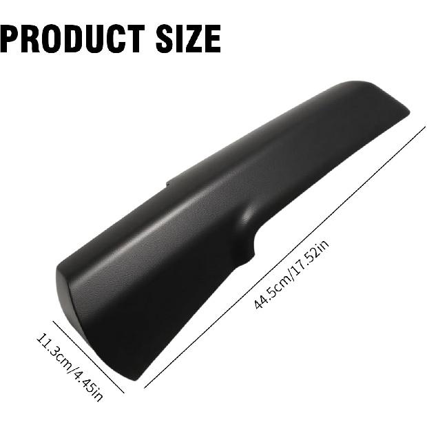 Trailer Tow Mirror Cover Cap Front Arm Right Passenger Side Replacement For Dodge RAM 2014-, 1500 2500 3500 Replace For #68263392AA