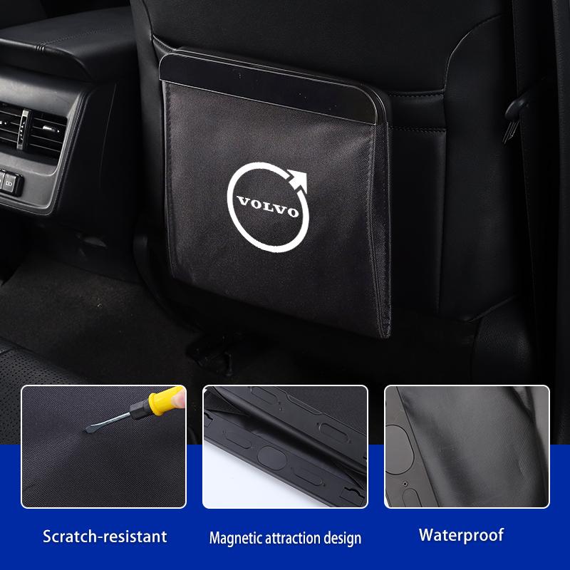 Car Stickers Oxford Fabric Cloth Waterproof Magnetic Garbage For Volvo XC60 S60 V60 XC40 XC90 V90 V50 S90 S80 C30 S40 XV40