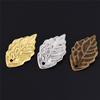 50Pcs Leaves Filigree Metal Crafts Jewelry Diy Accessories Pendant