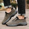 Large Size Men's Outdoor Shoes Sneakers Suede Leather Shoes Men Hiking Trekking Shoes