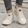 Fashion 2025 New Men's Lace -Up Casual Shoe  High -Quality  Comfortable Soft -Soled  Durable Flat Shoe  Outdoor Breathable Walking Shoes