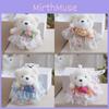 Small Dress Candy Bear Plush Doll Pendant For Girls Gifts And Decorations Bag