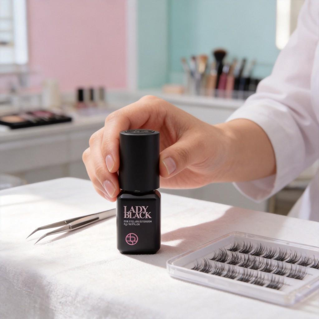 Eyelash Extension Glue Waterproof Fast Drying For Professional Lash Beauty
