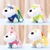 West Highland Dog Pendant Doll Cute Doll Plush Toy Scroll Doll Birthday Gift Bag Hanging Ornaments