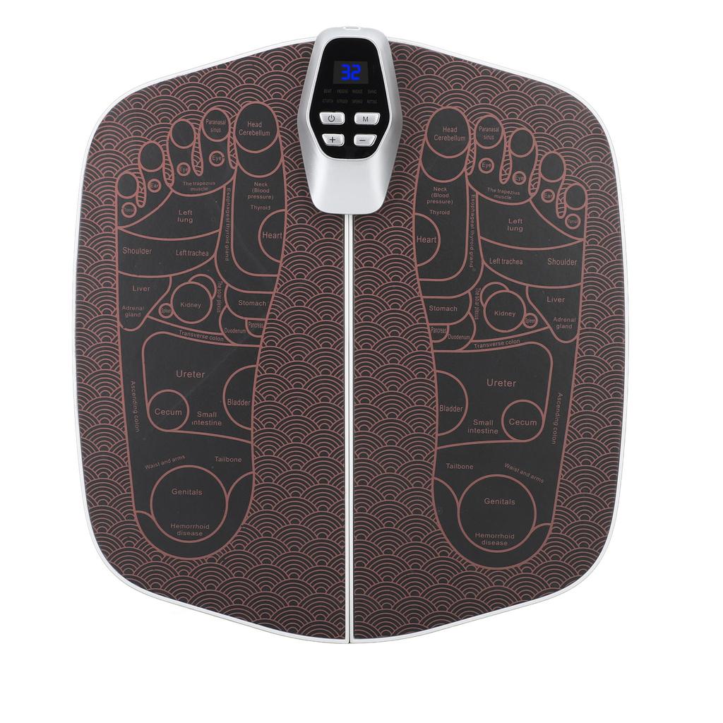 Микротоковый массажер для ног, 8 режимов, 32 передачи, стимуляция мышц, релаксация, USB аккумуляторная батарея для ног 