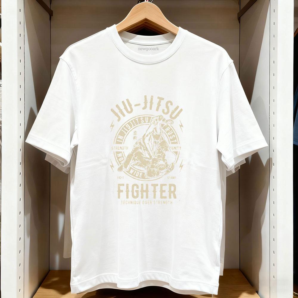 Mma Martial Arts Jiu Jitsu Retro TShirt Women Unisex Casual Cotton Graphic T Shirts Streetwear Camisetas Ropa Hombre Adult