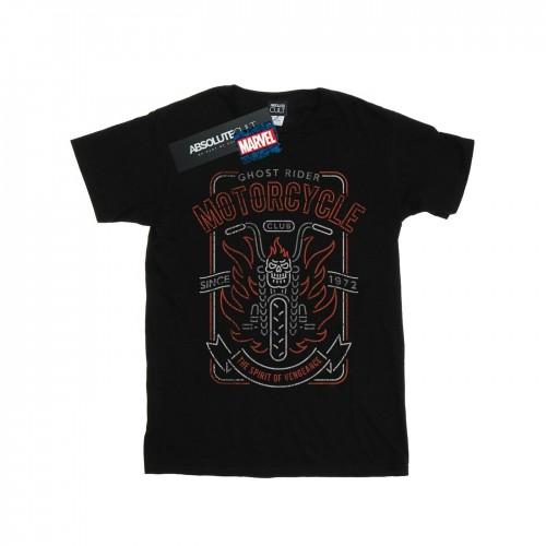 Marvel Mens Ghost Rider Motorcycle Club T-Shirt