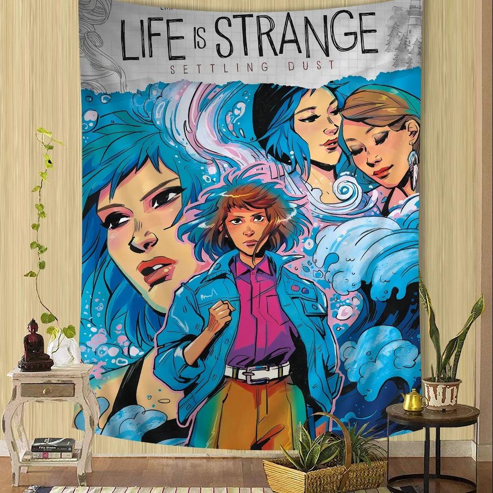 Life Is Strange Напечатанный Гобелен Настенный Повес Карта Таро Хиппи Настенная Юбка Общежитие Домашний Декор