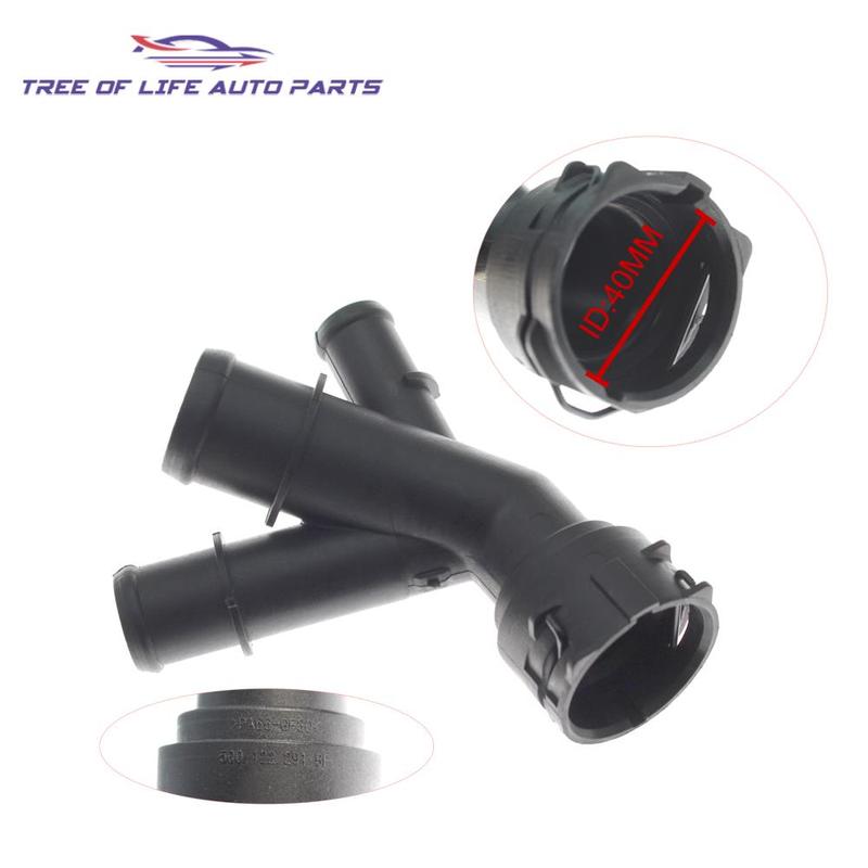 1/2/5/10 New Engine Coolant Cooling Water Pipe Joint For VW Volkswagen Golf VII Arteon Passat 2013-2017 5Q0122291BF 5Q0122291CT