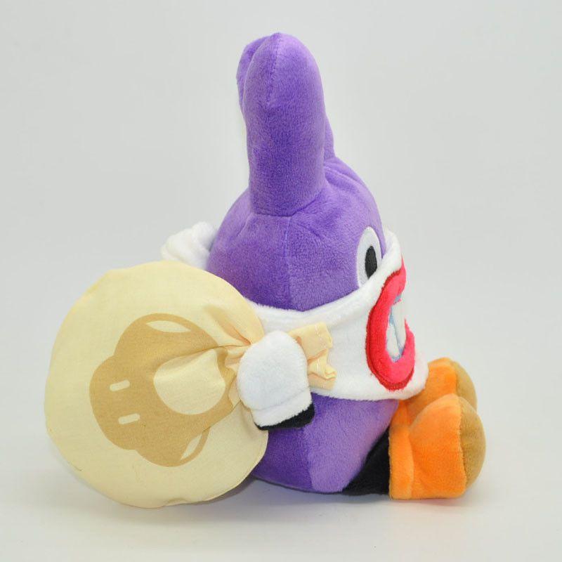 Super Mario Bros U Вор Наббит Кролик Плюшевая Мягкая Игрушка 19 см Универсальная и Очаровательная Рождественский Подарок