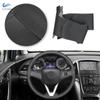 Car Black Leather Steering Wheel Cover For Opel Vauxhall Holden Astra K Corsa E Crossland X Insignia CT Karl Zafira C