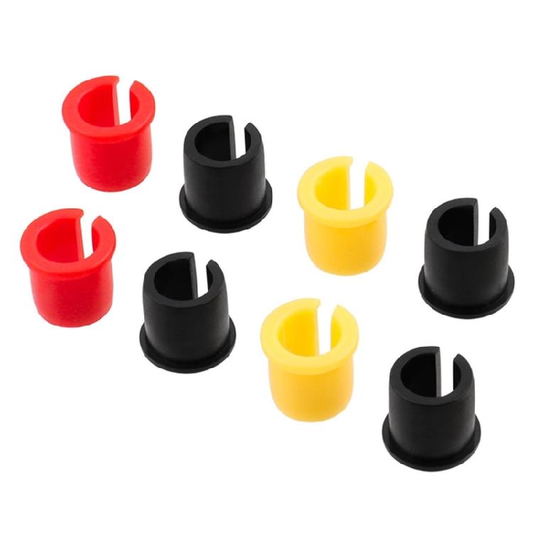 Pack of 10 Plastic Plugs for Bicycles Valves Stem 3 Color Option Plastic Construction Quick Attachments for Leak Proof