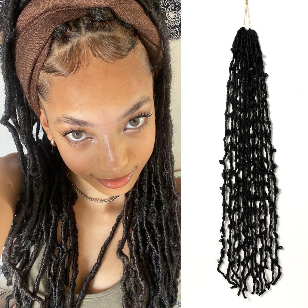36inch Afro Spring Twist Hair 12Pcs Kinky Twist Braiding Hair Pre-stretched Long Marley Crochet Braiding Hair for Black Women