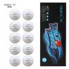 10PCS 3-Star Professional DJ40+ 2.8g Table Tennis Ping Pong Ball White Orange Advanced Training Competition Ball