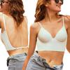 Soft Seamless Bra Women Invisible Push Up Underwear Women's Wire Bras Sexy Longline Smooth Lingerie Backless Brassiere with Adjustable Straps