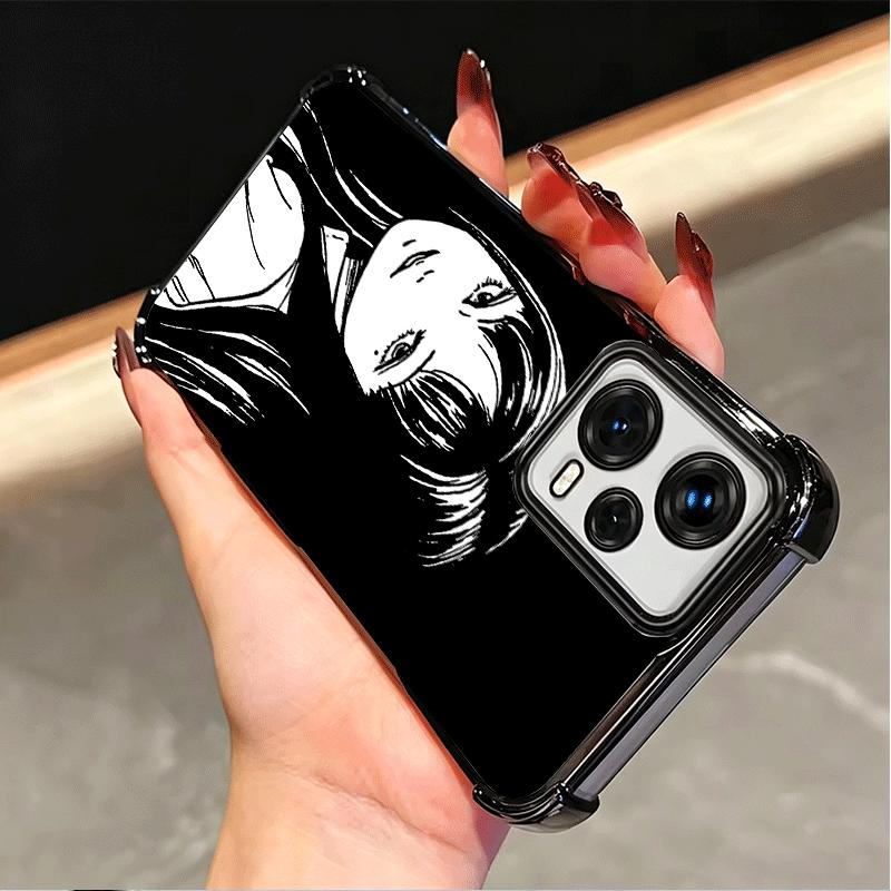 Японский Хоррор Аниме Покрытие Чехол для Телефона Для Xiaomi Poco X5 X6 X7 X8 Pro Max F8 Ultra F7 M8 M7 M5S Redmi 15C 15 14C 13C 13 X3 12