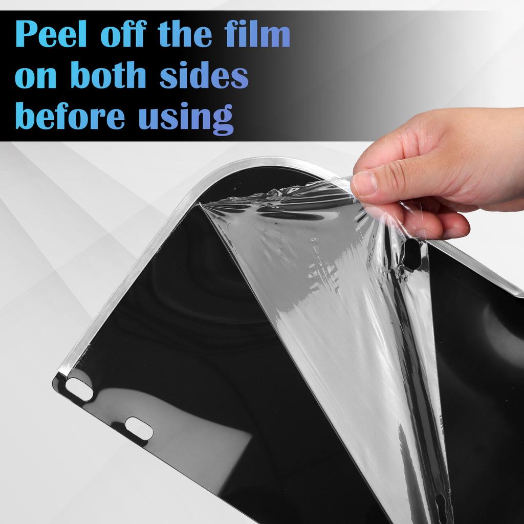 Haishell 2 шт. Запасные линзы для защитного экрана для лица, Тонированные черным, Защитный козырек для каски для сварки, шлифовки, косплея (40X20См/15