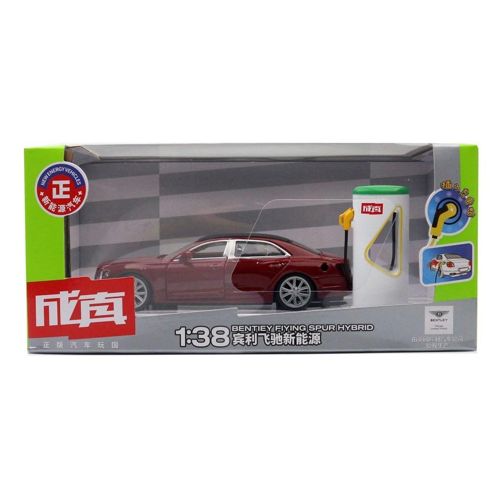 Alloy Car Model Bentley Flying Spur Luxury Toy With Light Sound For Collectors