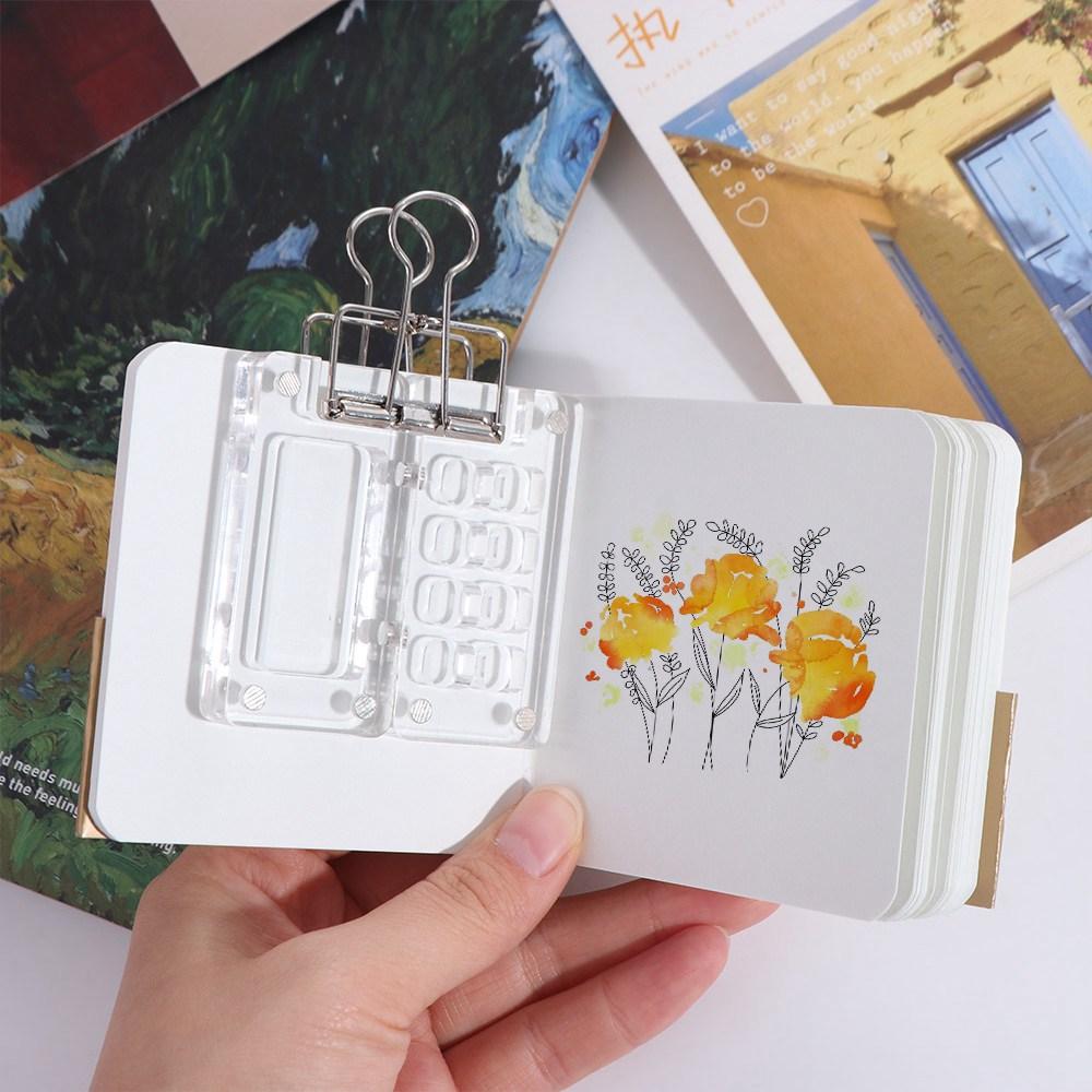 8/15 Grid Paint Pigment Box Mini Empty Paint Box Art Supplies Watercolor Paint Palette  Outdoor